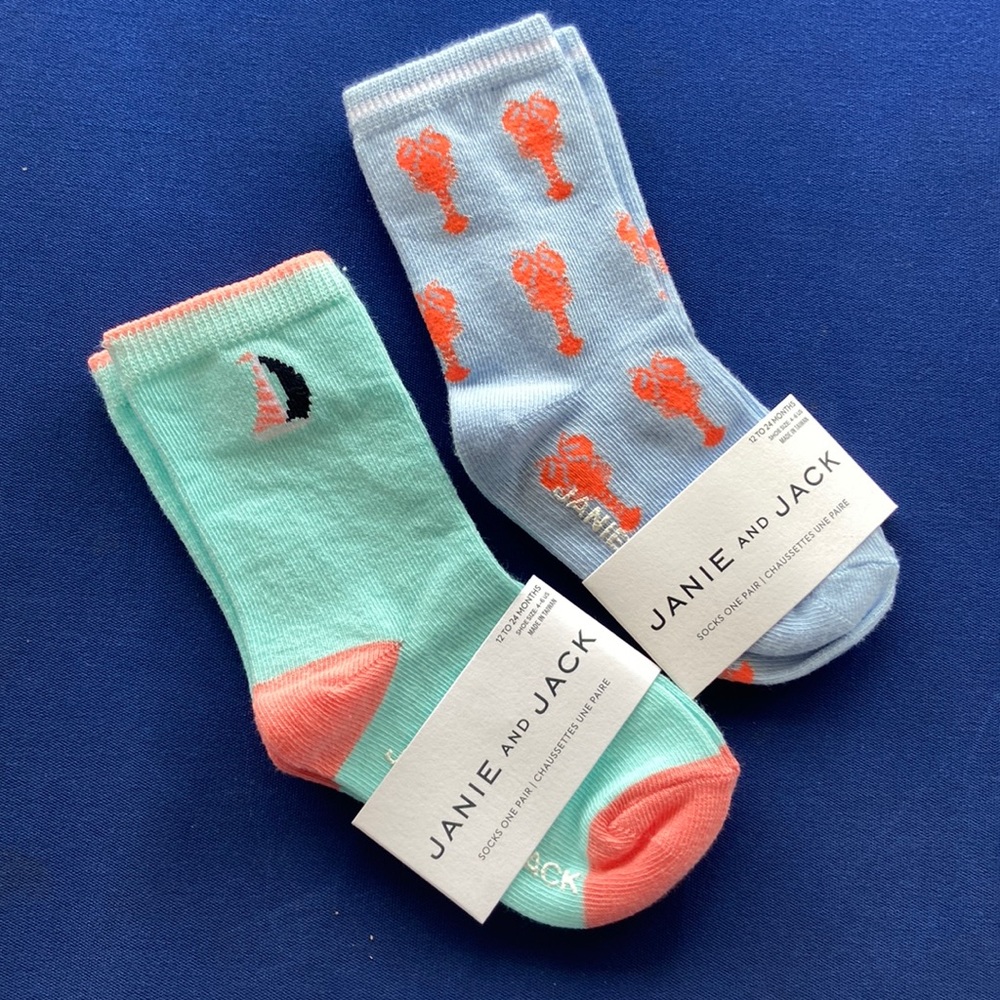 Janie and Jack boys socks